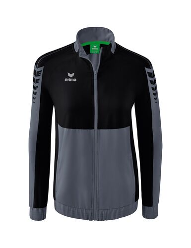 Erima Six Wings Presentation Jacket - slate grey/black