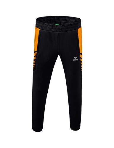 Erima Six Wings Training Pants - black/new orange