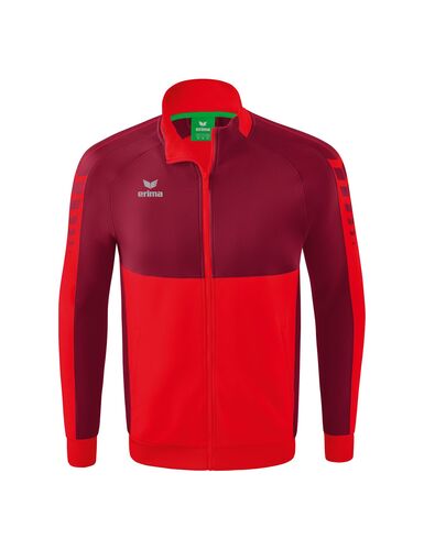 Erima Six Wings Training Jacket - red/bordeaux