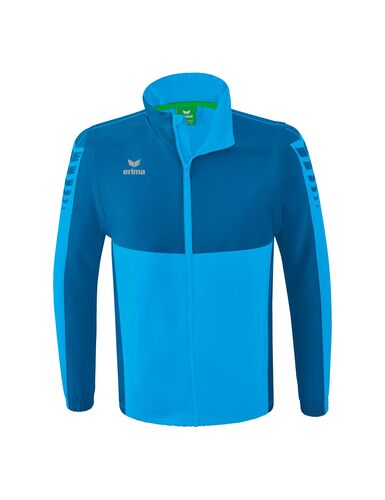 Erima Six Wings Jacket With Removable Sle - curacao/mykonos