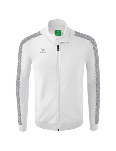 Erima Essential Team Training Jacket - white/monument grey