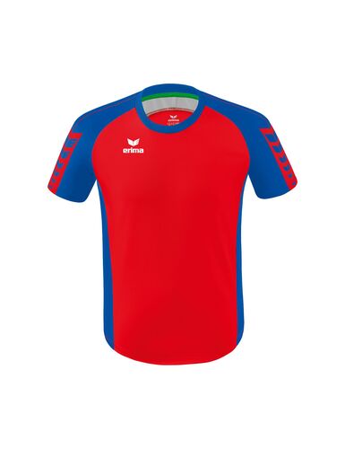 Erima Six Wings Jersey Shortsleeve - red/new royal
