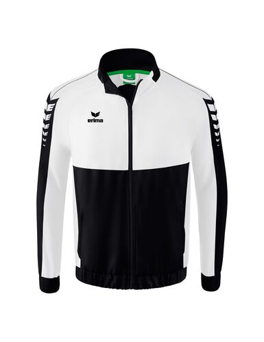 Erima Six Wings Presentation Jacket - black/white