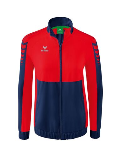 Erima Six Wings Presentation Jacket - new navy/red
