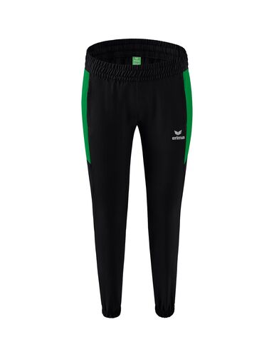 Erima Team Presentation Pants - black/smaragd