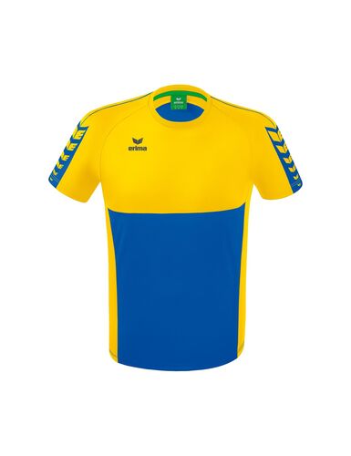 Erima Six Wings T-Shirt Function - new royal/yellow