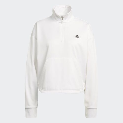 adidas Damen AEROREADY 1/4-Zip Trainingsjacke