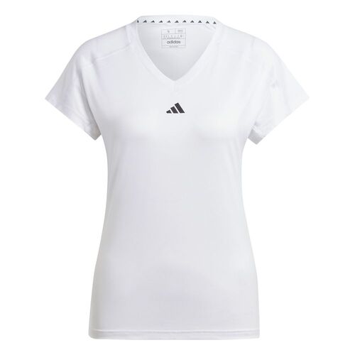 adidas Damen AEROREADY Train Essentials Minimal Branding V-Neck T-Shirt