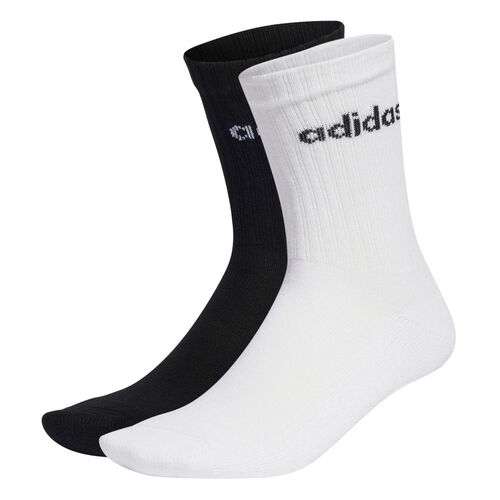 adidas Herren Linear Crew Cushioned Socken, 3 Paar