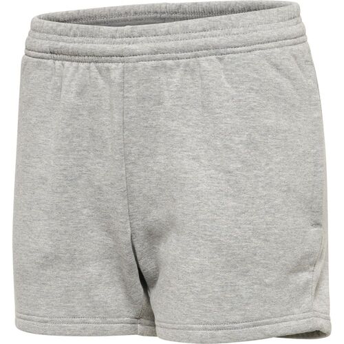 Hummel Hmlred Basic Sweat Shorts Woman - grey melange