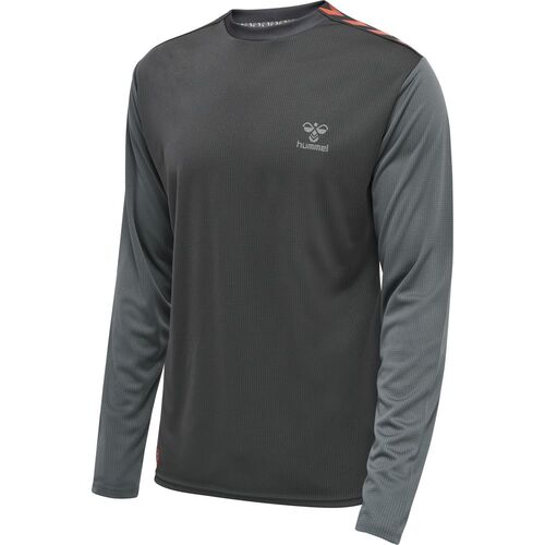 Hummel Hmlpro Grid Game Jersey L/S - forged iron/quiet shade