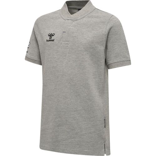 Hummel Hmlmove Grid Polo Kids - grey melange