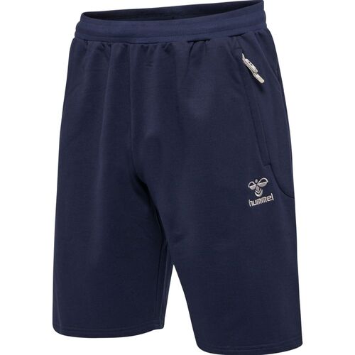 Hummel Hmlmove Grid Cotton Shorts - marine