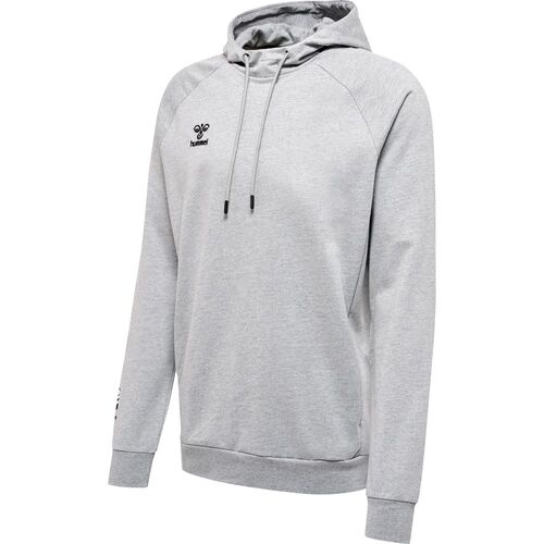 Hummel Hmlmove Grid Cotton Hoodie - grey melange
