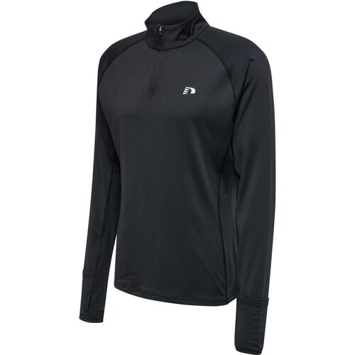 newline Nwllakewood 1/2 Zip L/S Men - black