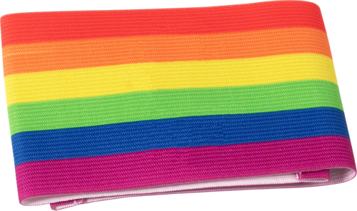 Derbystar Kapit�nsbinde Rainbow - multicolour