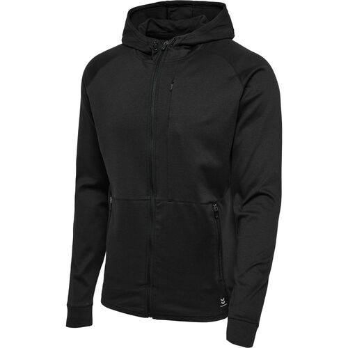 Hummel Hmlmt Interval Zip Hoodie - black