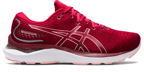 ASICS Damen Gel-Cumulus 24 Sneaker, Cranberry Frosted