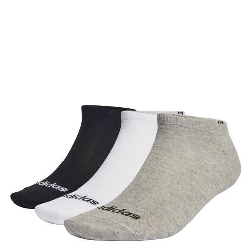 adidas Thin Linear Low-Cut Socken, 3 Paar