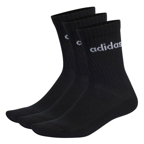 adidas Linear Crew Cushioned Socken, 3 Paar