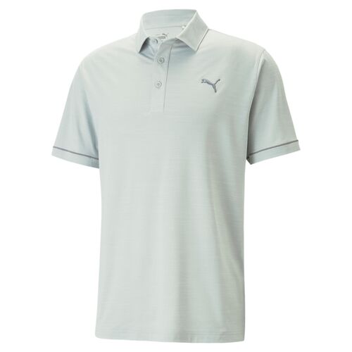 Puma Cloudspun Haystack Polo - high rise heather-quiet shade
