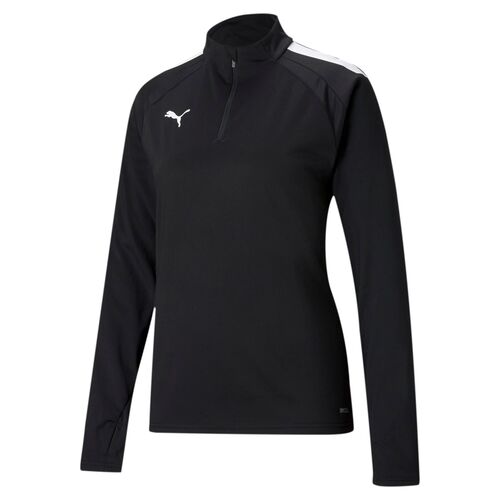 Puma teamLIGA 1/4 Zip Top W - schwarz