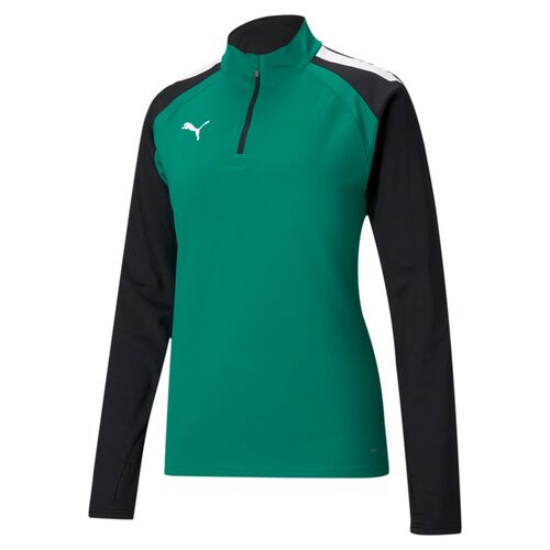 Puma teamLIGA 1/4 Zip Top W - gr�n