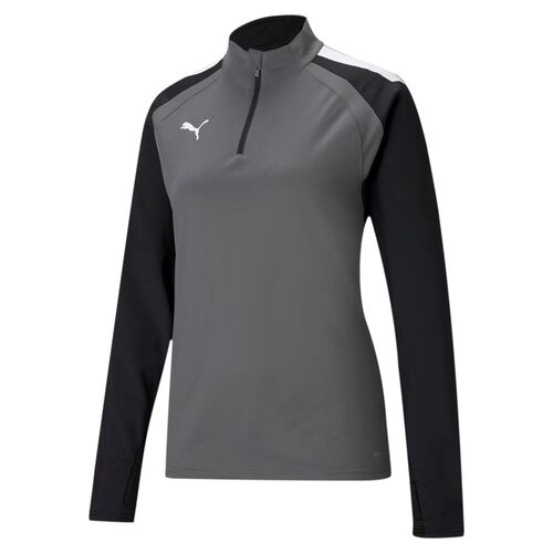 Puma teamLIGA 1/4 Zip Top W - grau