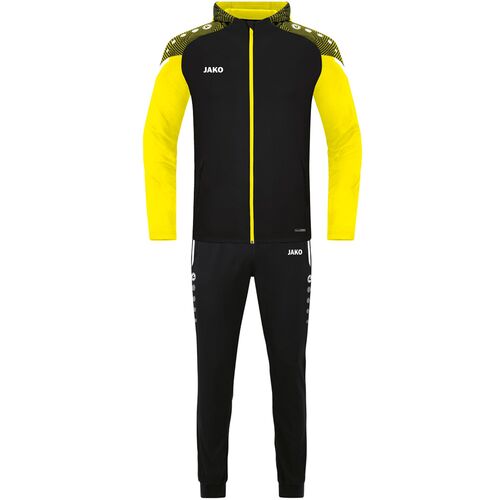 Jako Pr�sentationsanzug Performance - schwarz/soft yellow