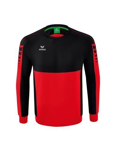 Erima Six Wings Sweatshirt - red/black