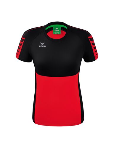Erima Six Wings T-Shirt Function - red/black