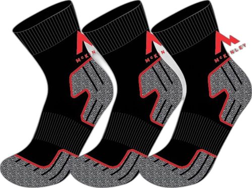 McKINLEY Ux.-Strumpf Roberto U Qrt 3-Pck - black