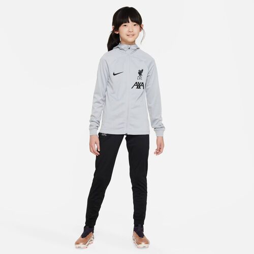 Nike Lfc Y Nk Df Strk Hd Trk Suit K - wolf grey/black/black/white