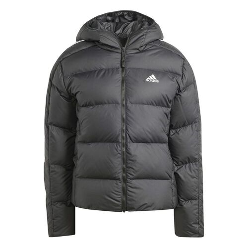 adidas Essentials 3-Streifen Mid Hooded Daunenjacke