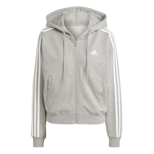 adidas Essentials 3-Streifen French Terry Bomber Kapuzenjacke