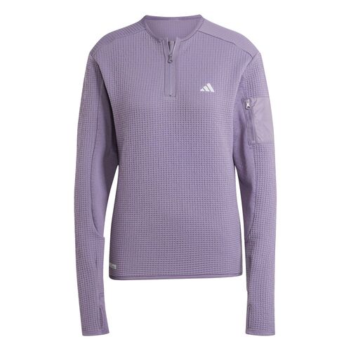 adidas Ultimate Running Conquer the Elements COLD.RDY Half-Zip Longsleeve