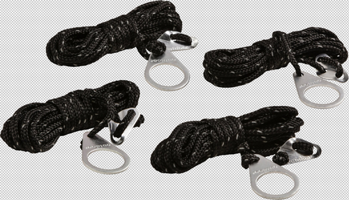 McKINLEY Zeltkleinteile Zeltleine M. Reflektorstr - schwarz