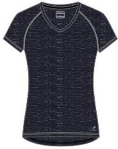 Energetics Da.-T-Shirt Natalja Ss W - melange/anthracite