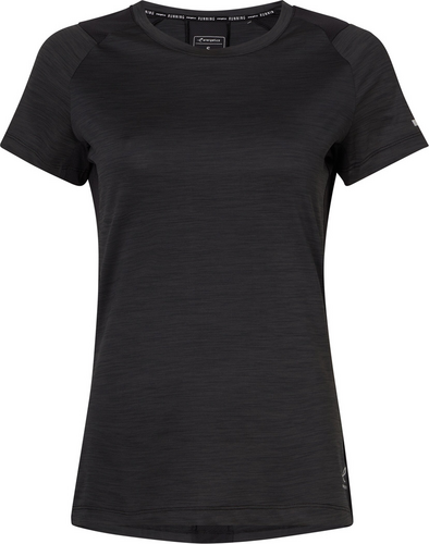 Energetics Da.-T-Shirt Evii Ss W - melange/black/black