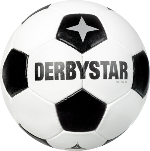 Derbystar Retro Tt V21 Fu�ball Weiss Schwarz
