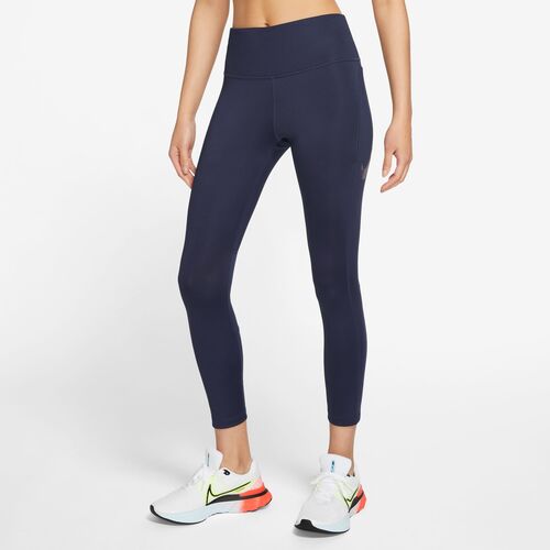 Nike Damen Leggings W Nk Df Fst Mr 7/8 Tght Sw Hbr