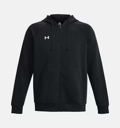 Under Armour Ua Rival Fleece Fz Hoodie - black