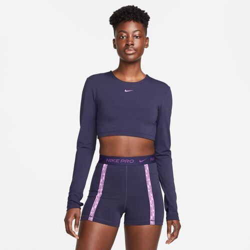 Nike Damen Sweatshirt W Np Df Crop Ls Femme