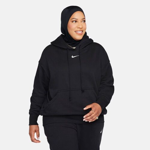 Nike W Nsw Phnx Flc Os Po Hoodie Kapuzenpullover