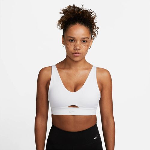 Nike Indy Plunge Cutout Gepolsterter Sport-BH mit mittlerem Halt f�r Damen