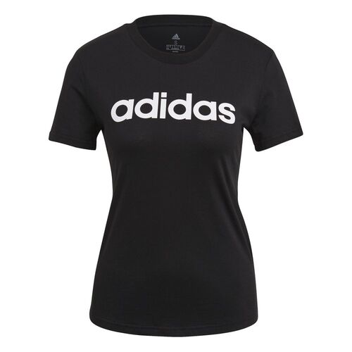 adidas Damen LOUNGEWEAR Essentials Slim Logo T-Shirt