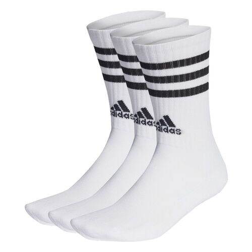 adidas 3-Streifen Cushioned Crew Socken, 3 Paar