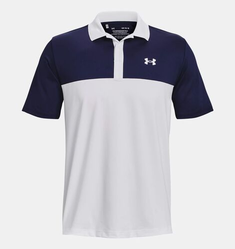 Under Armour Ua Perf 3.0 Color Block Polo - white