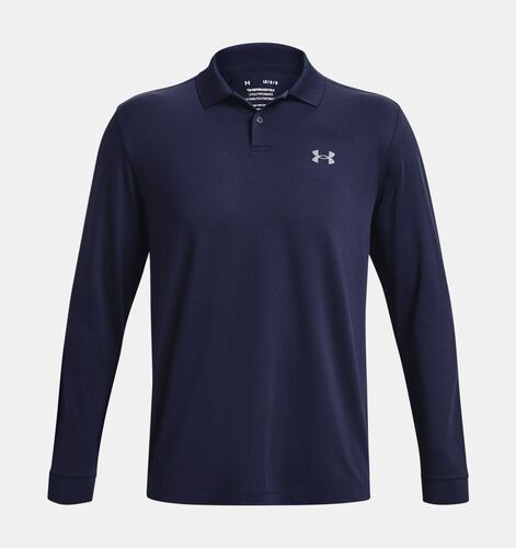 Under Armour Ua Performance 3.0 Ls Polo - midnight navy