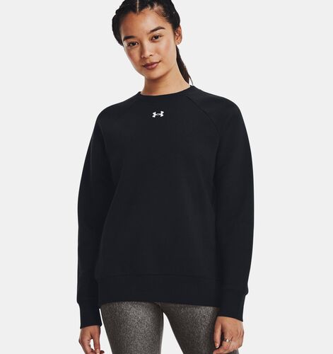 Under Armour Ua Rival Fleece Crew - black